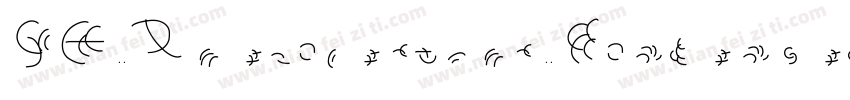 SF Piezolectric Condensed字体转换
